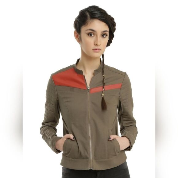 Her Universe Star Wars Finn Jacket Juniors Size Large - Picture 1 of 11